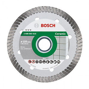 BOSCH #2608603610 TURBO DIAMOND DISC FOR TILE 4