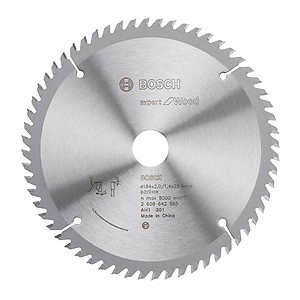 BOSCH #2608642983 EXPERT FOR WOOD CIRCULAR SAW BLADE 7 1/4