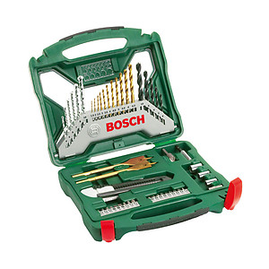 BOSCH #2607019327 X-LINE 50-PIECE TITANIUM DRILL BIT & SCREWDRIVER BIT SET