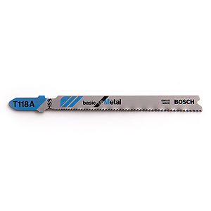 BOSCH T 118 A JIGSAW BLADE FOR METAL 92MM (L) X 1 (PC)