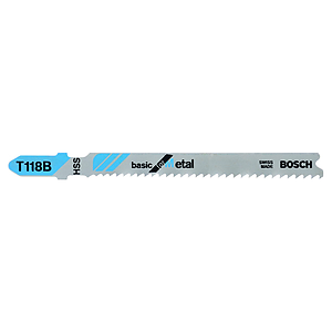 BOSCH T 118 B JIGSAW BLADE FOR METAL 92MM (L) X 1 (PC)