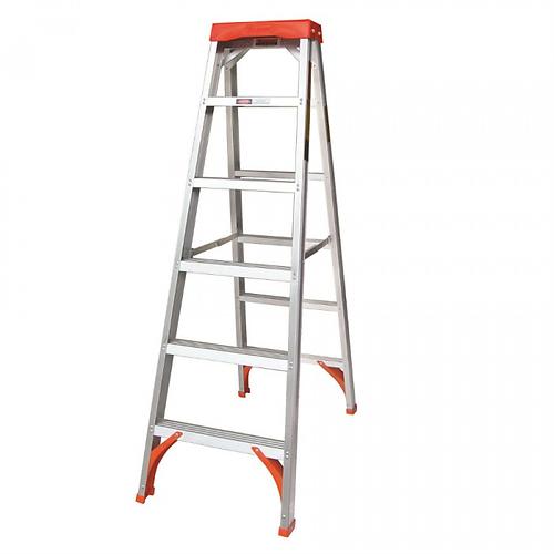 [RENTAL] WINNER WDS09 ALUMINIUM DOUBLE SIDED TANGLEPRUF LADDER 9 STEP 2193MM (7.2')